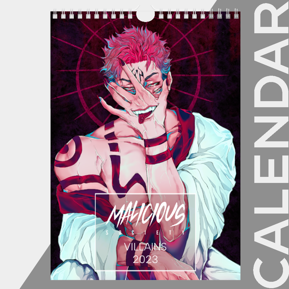 Calendar 2023 Anime Poster, Manga Calendar 2023 Anime
